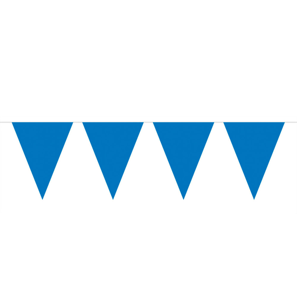 Folat bv blauwe mini vlaggenlijn, 3mtr.