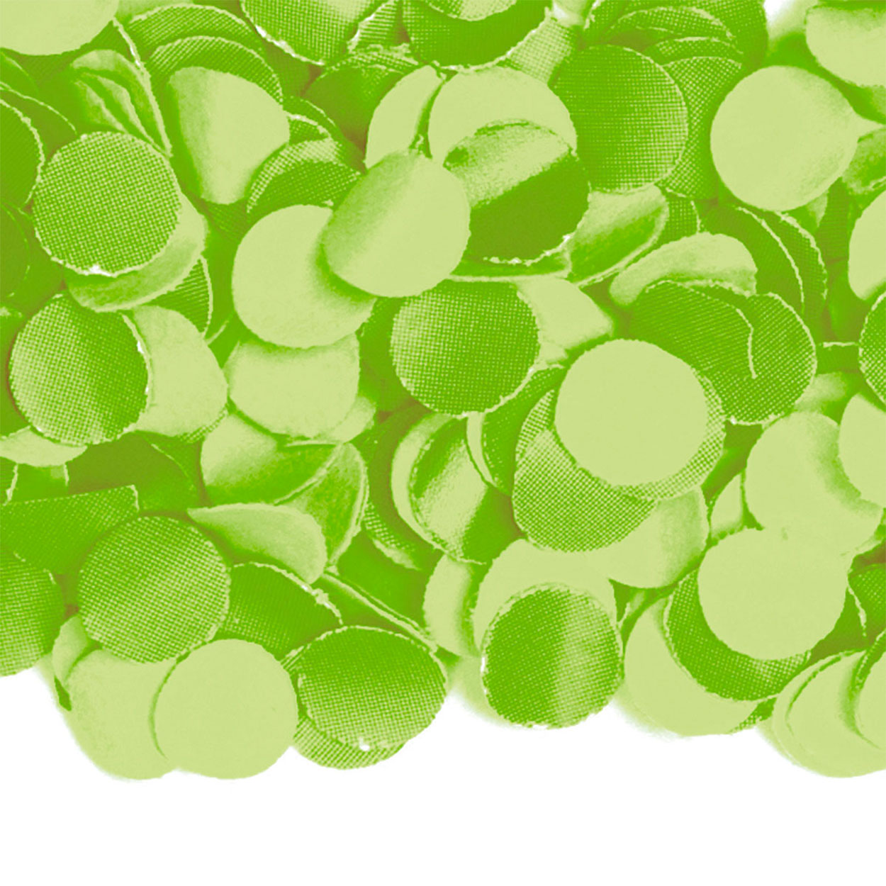 Folat bv confetti limoengroen, 100 gram