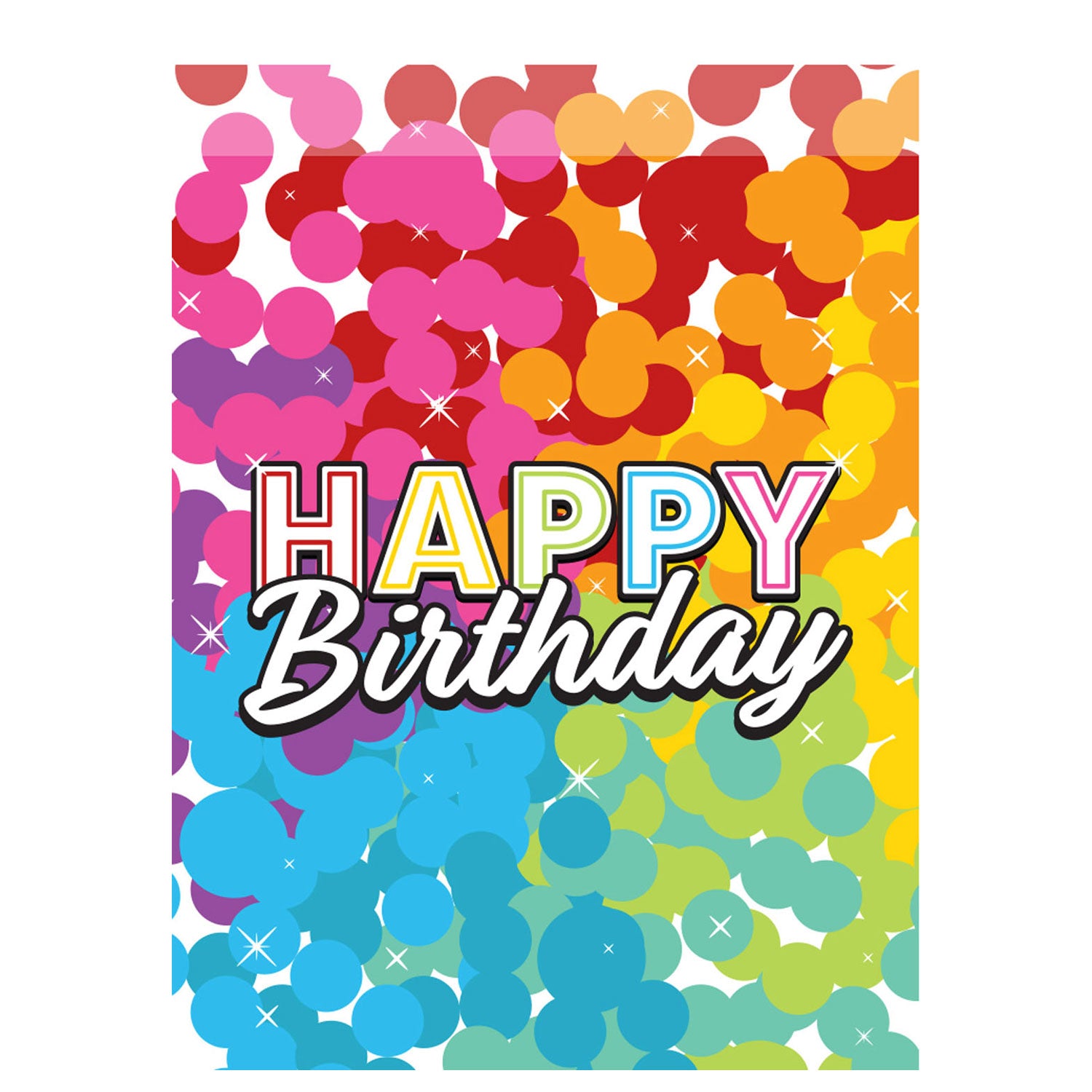 Folat bv uitdeelzakjes gefeliciteerd, 8st.