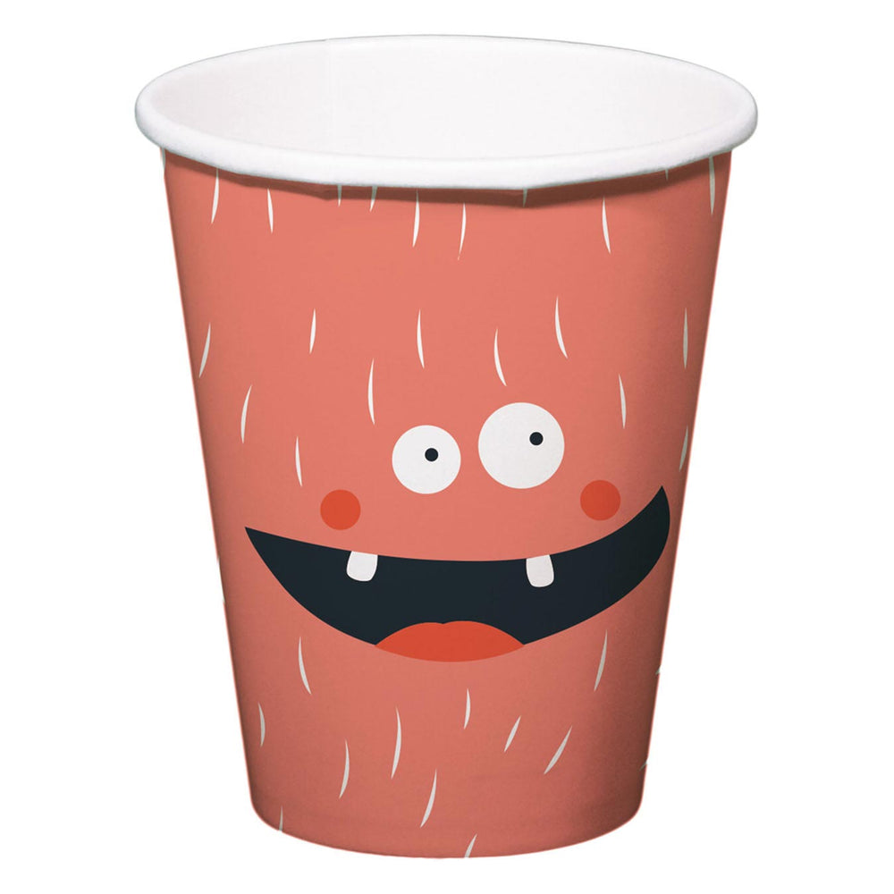 Folat bv papieren bekers monster bash 250ml, 6st.