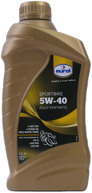 Huile synthétique Eurol 5W40 - 1 litre