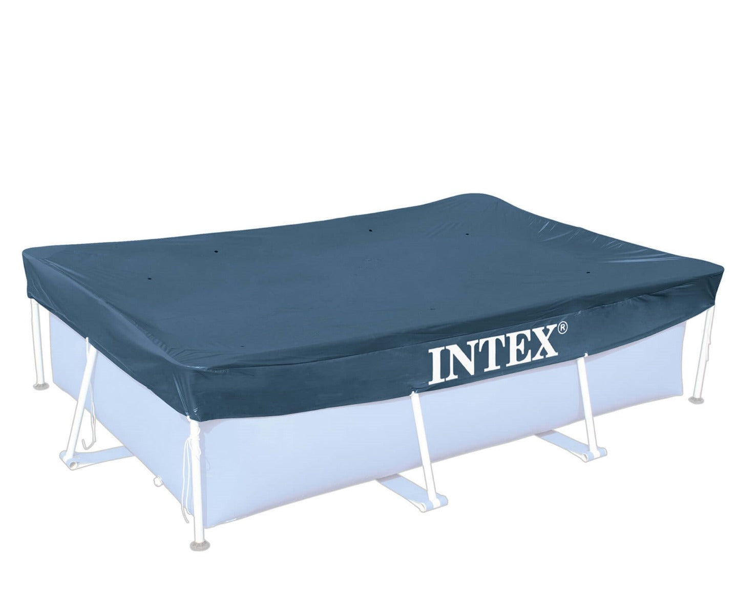 Intex 28036 kristalhelder zwembad basics zwembadhoes 260x160 cm donkerblauw