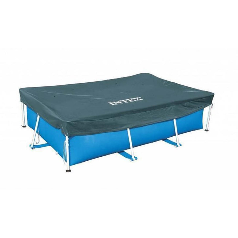 Intex zwembad pool cover voor rechthoekig bad met afm. 300x200cm frame zwembad