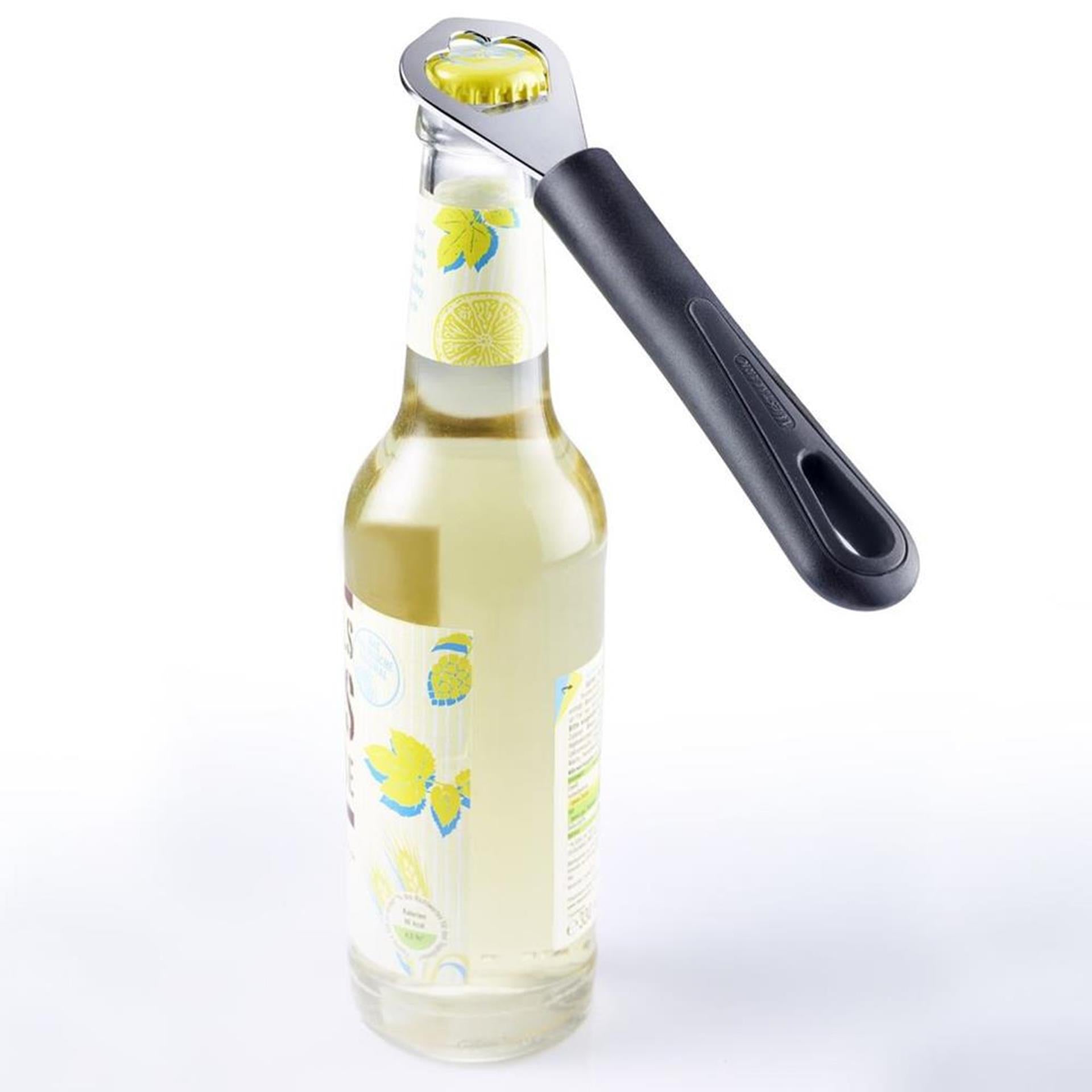 Westmark flesopener roestvrij staal zwart