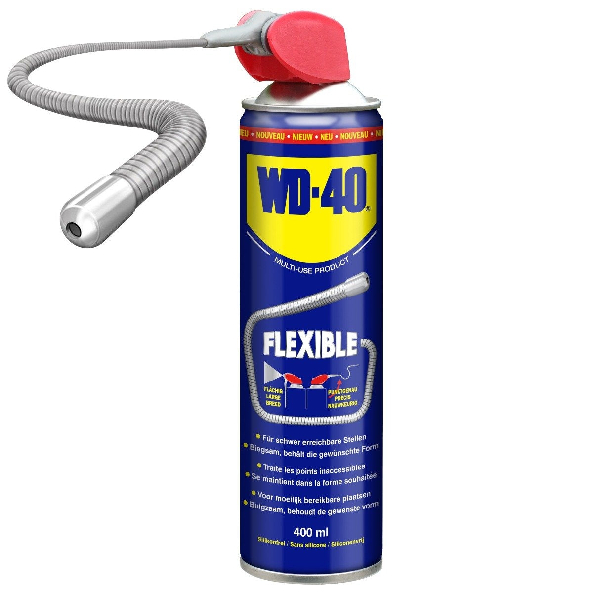 WD40 Flexible 400ml avec paille souple
