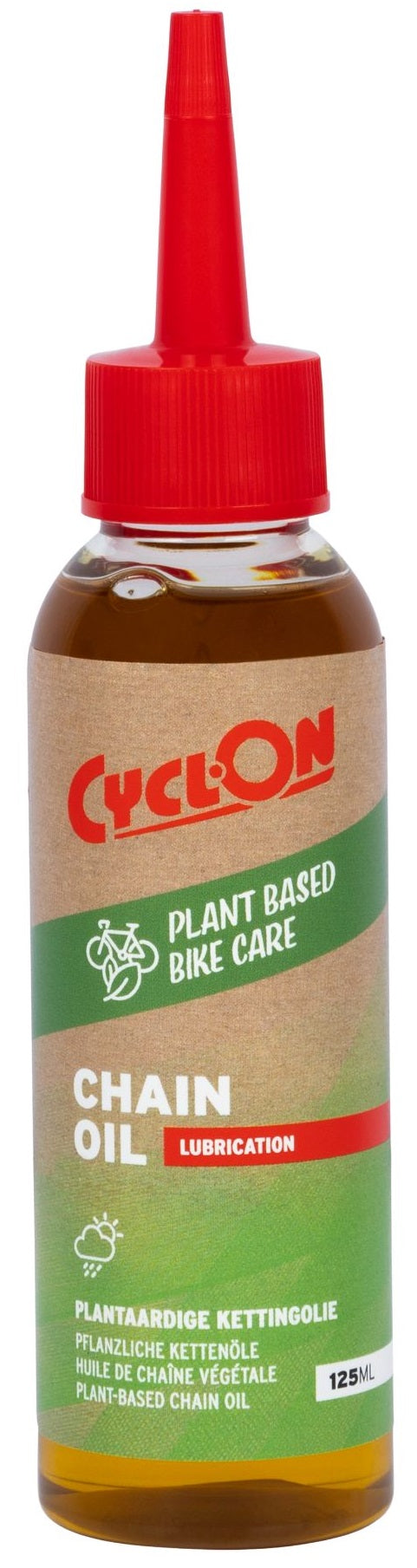Cyclon Kettingolie plantaardige druppelflacon 125ml