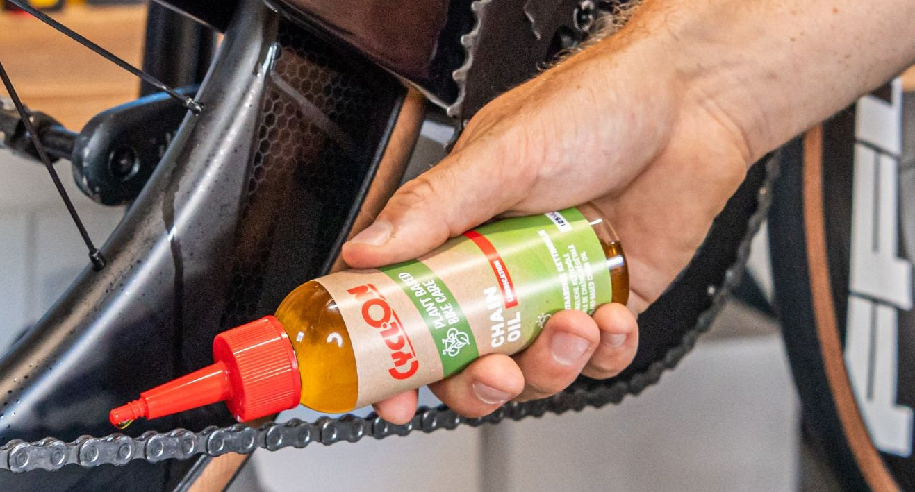 Cyclon Kettingolie plantaardige druppelflacon 125ml