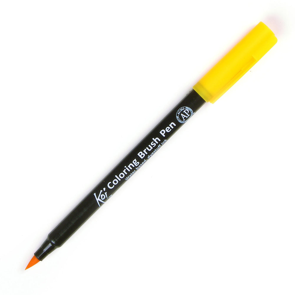 Sakura • koi color brush diep geel
