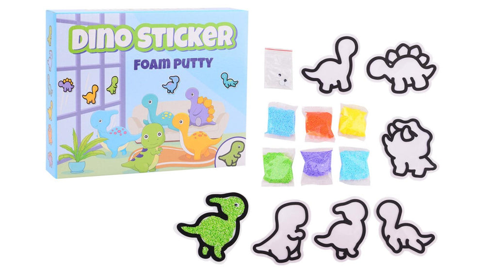 Johntoy maakt je eigen dino foamstickers