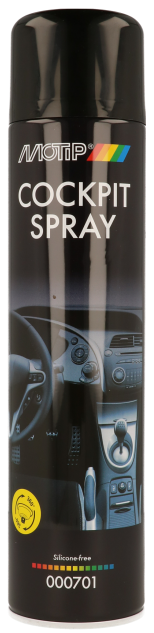 Cockpitspray zijdeglans 600 ml.