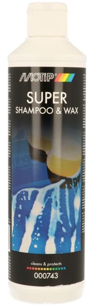 Super shampoing Cire 500ml Motip