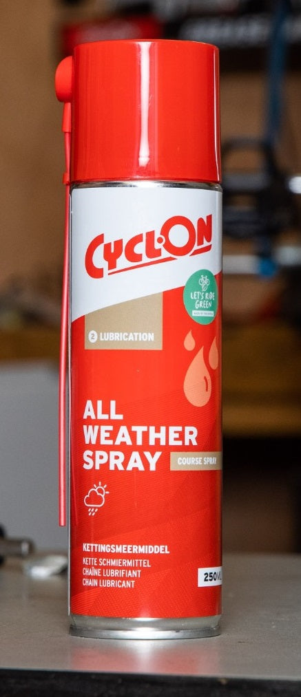 Cyclon all-weather kettingspray 250ml