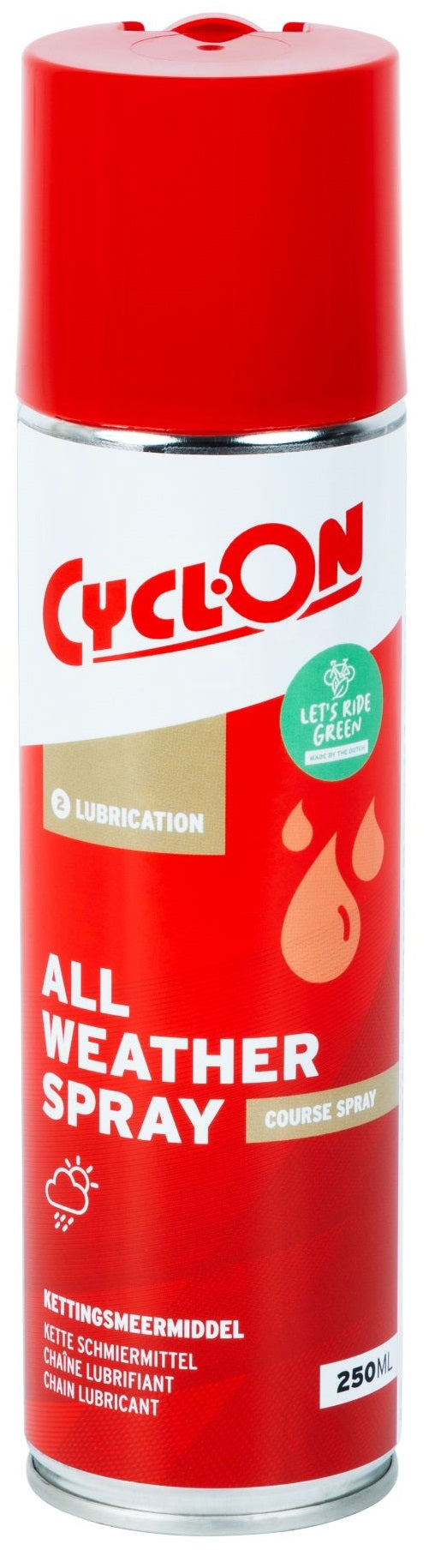 Cyclon all-wheather kettingspray 250ml