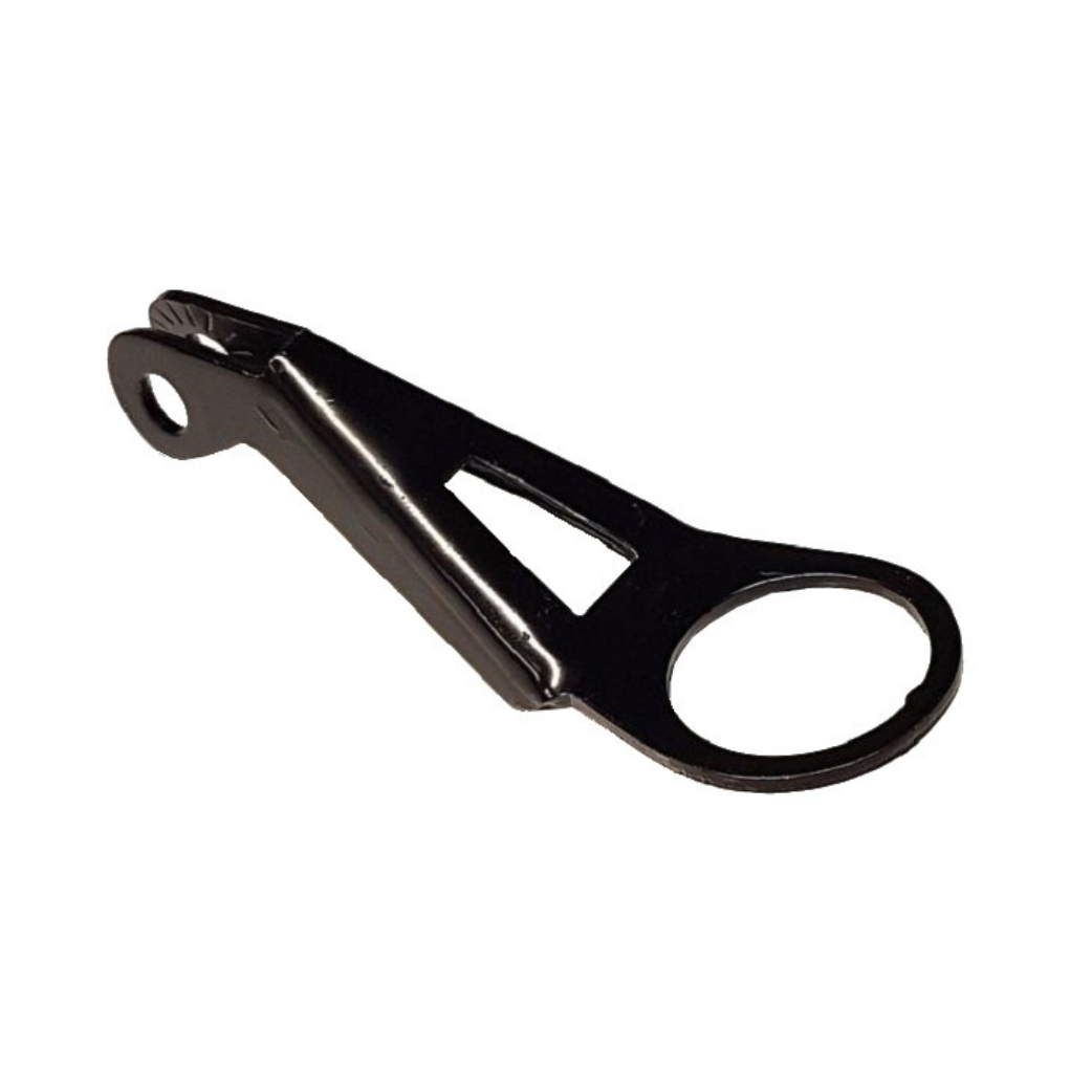 Falkx koplamp snephaak, zwart