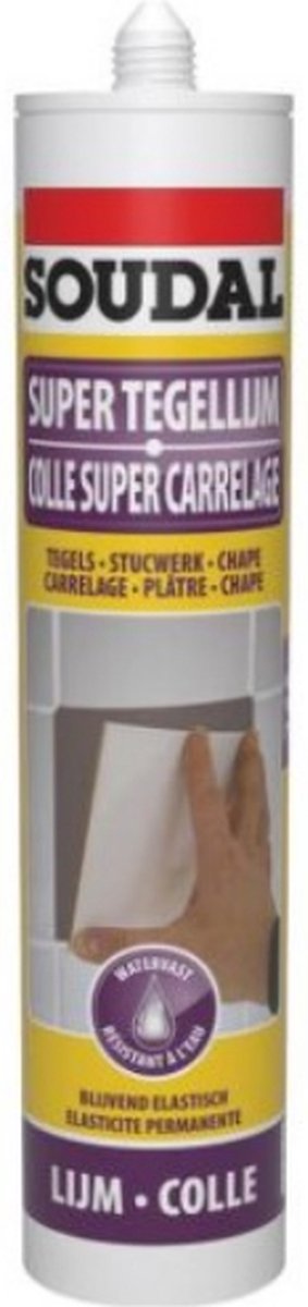 Soudal super tegellijm 24a 310ml