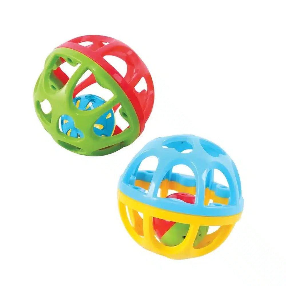 Playgo stuiteren en rollen bal stuiterd en rolt lekker met geluidjes.
