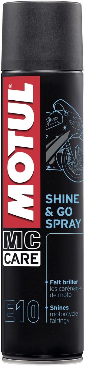 Motul e10 shine go silicone spray 400ml