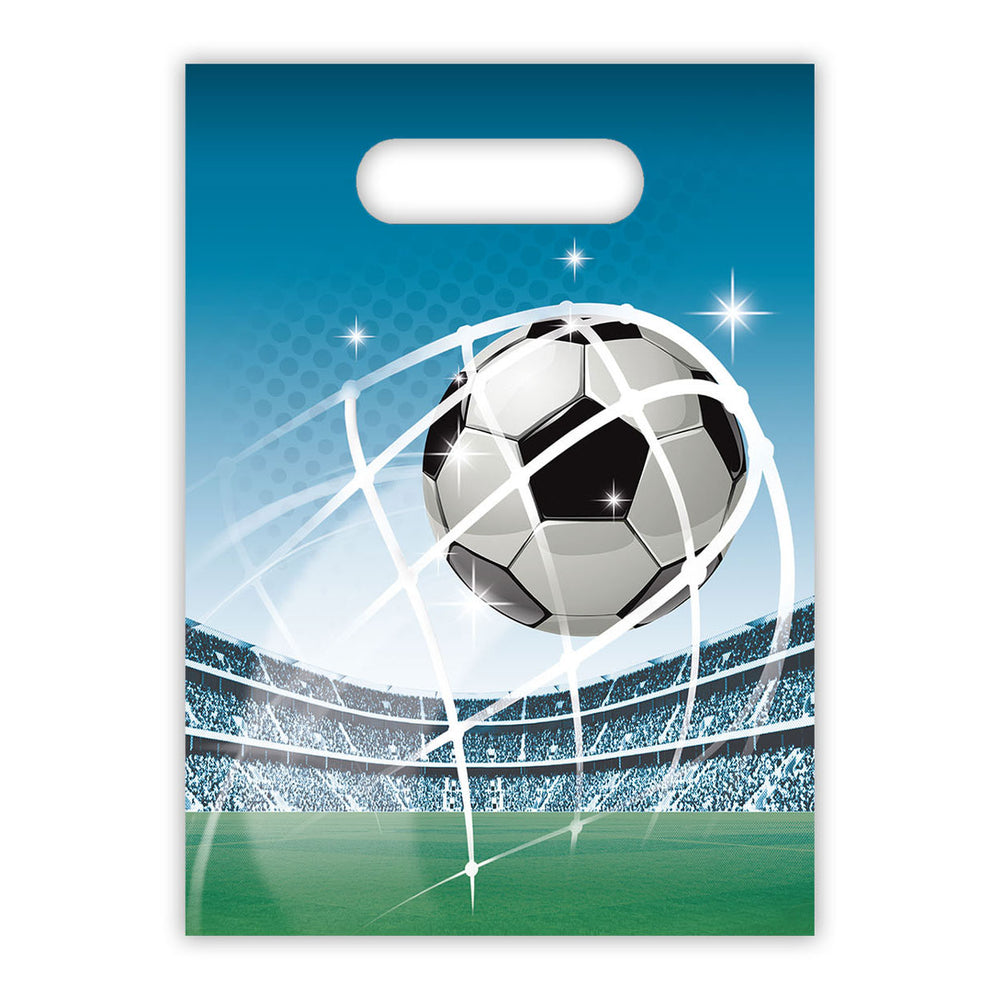Globoszakjes voetbalfans, 6st.