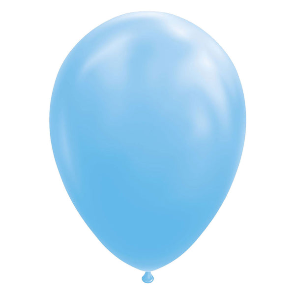 Globos balloons light blue 30cm, 10pcs.