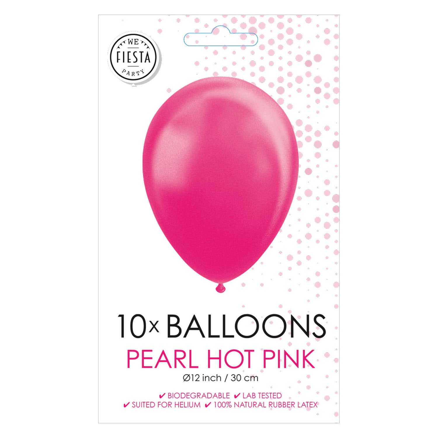 Ballonnen Parel Hard Roze 30cm, 10st.