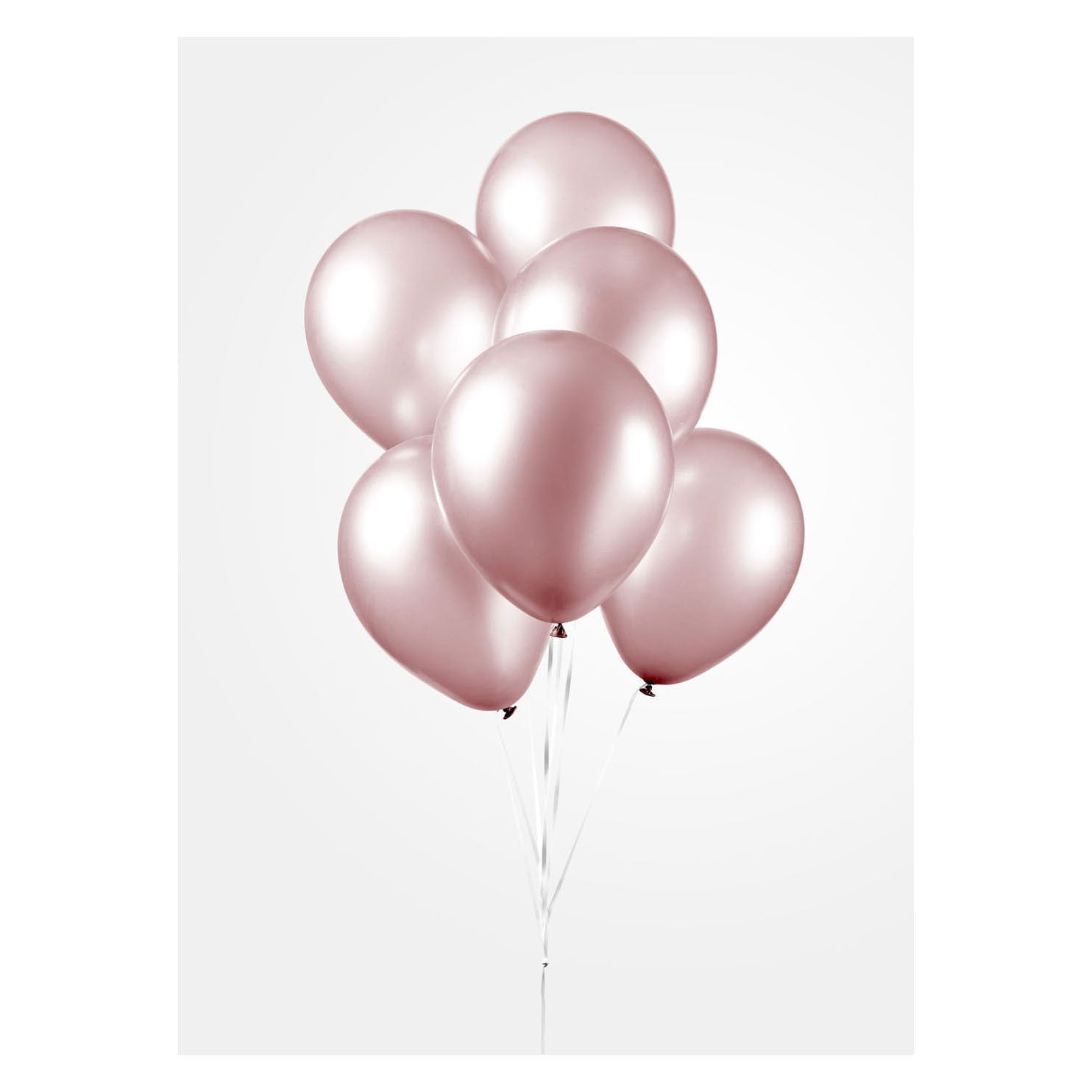 Globos ballonnen parel roze 30cm, 10st.