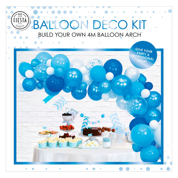 Globos balloon arch set blue