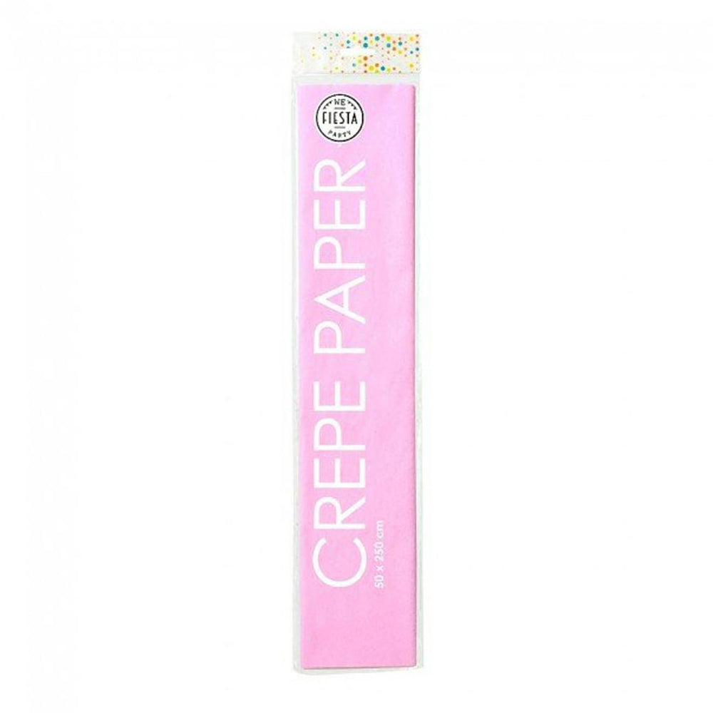 Globos crêpepapier baby roze, 50x250cm