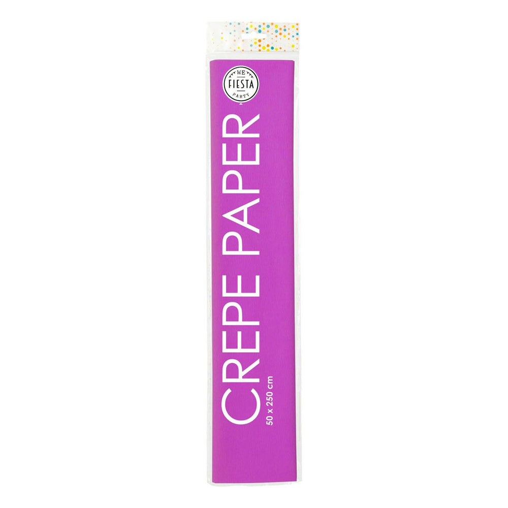 Globos crêpepapier violet, 50x250cm