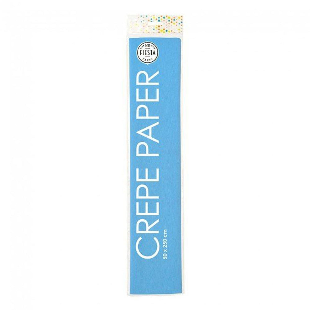 Globos crêpepapier babyblauw, 50x250cm
