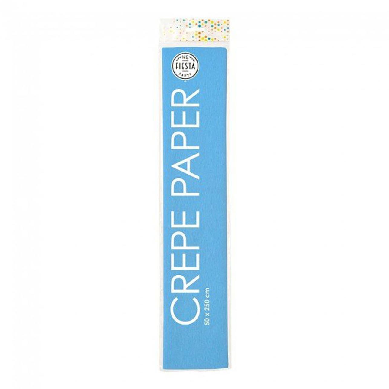 Globos crêpepapier babyblauw, 50x250cm