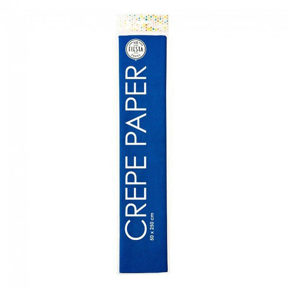 Globos crêpepapier mariniersblauw, 50x250cm