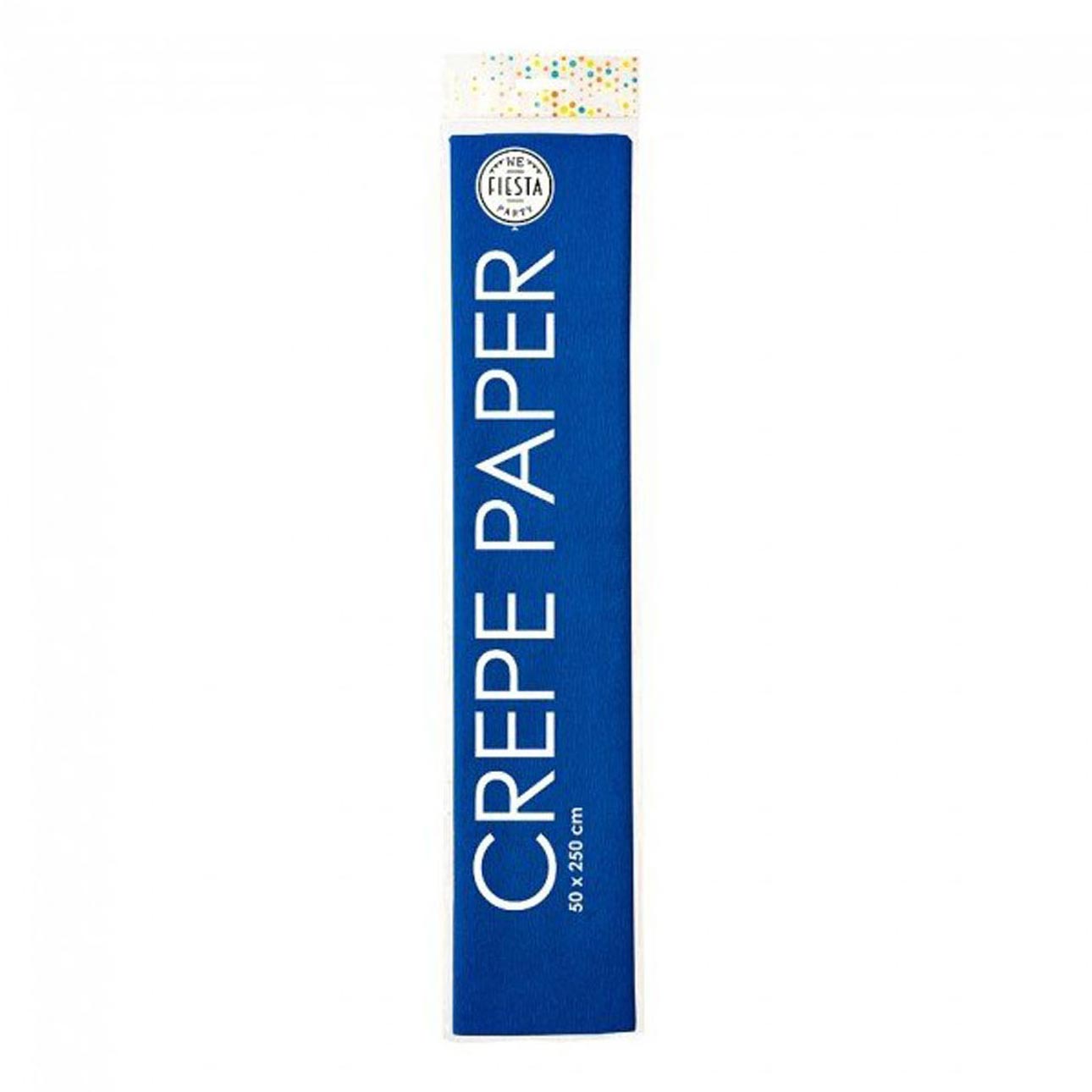 Globos crêpepapier mariniersblauw, 50x250cm