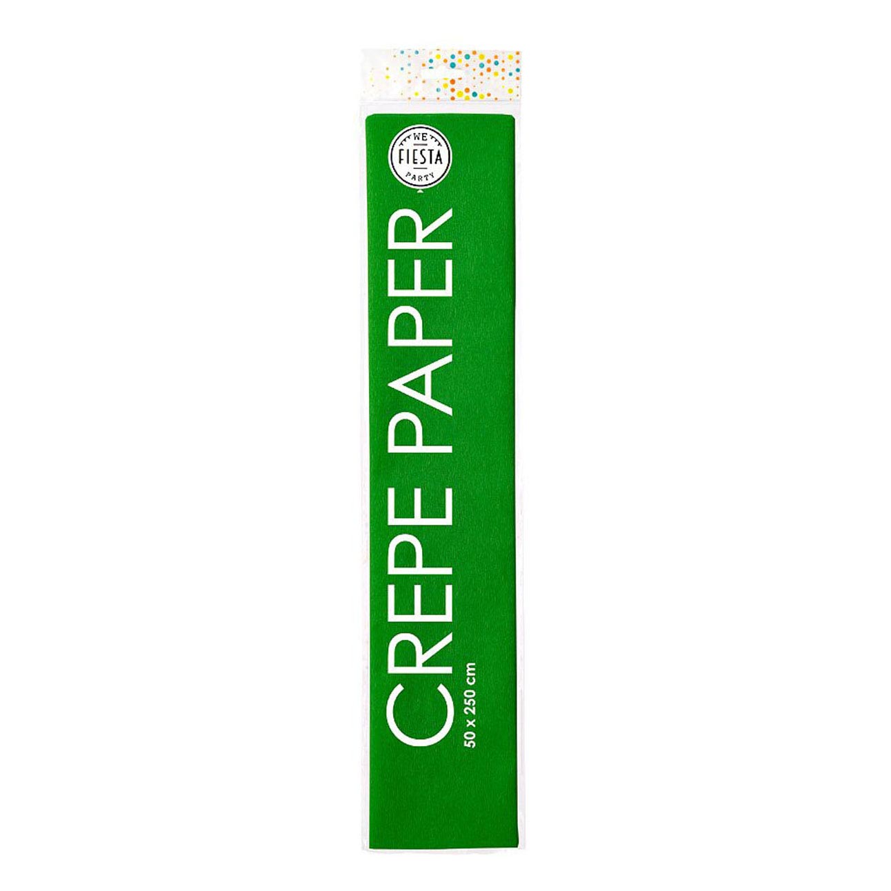 Globos crêpepapier appelgroen, 50x250cm