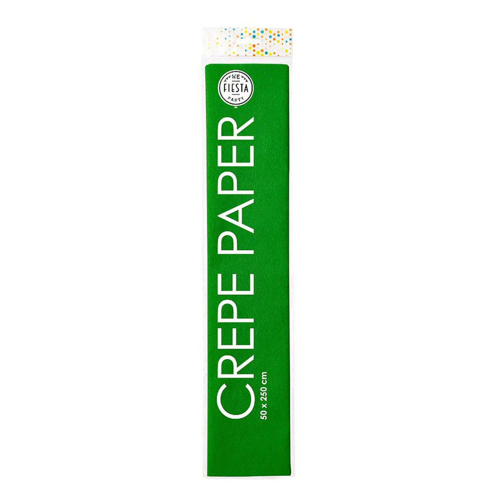 Globos crêpepapier appelgroen, 50x250cm