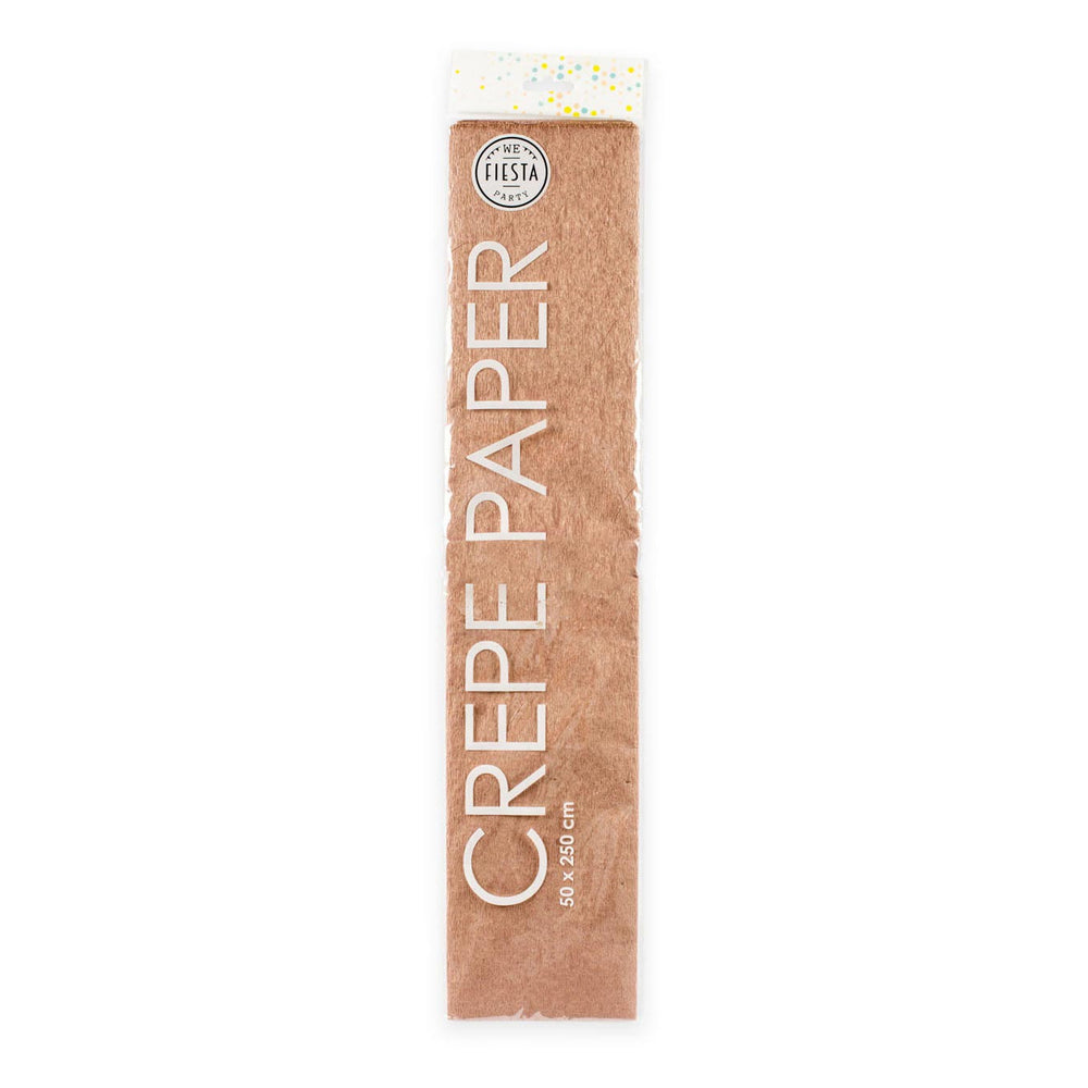 Globos crêpepapier rosé goud, 50x250cm