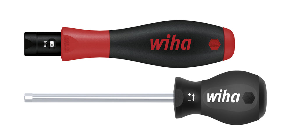 Wiha momentschroevendraaier torquevario-s (zwart rood, 2-delig, 0,1 - 0,6 nm)