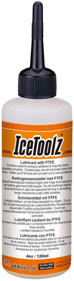 Lubrifiant pour chaîne de vélo IceToolz C141 (120 ml)