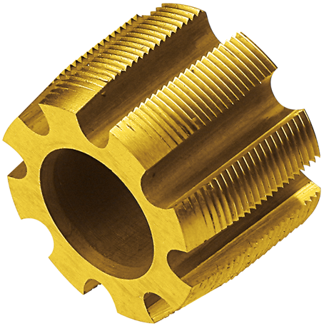 IceToolz Trapas draadtap Xpert 173R Engelse draad (1,37 x 24 TPI) goud