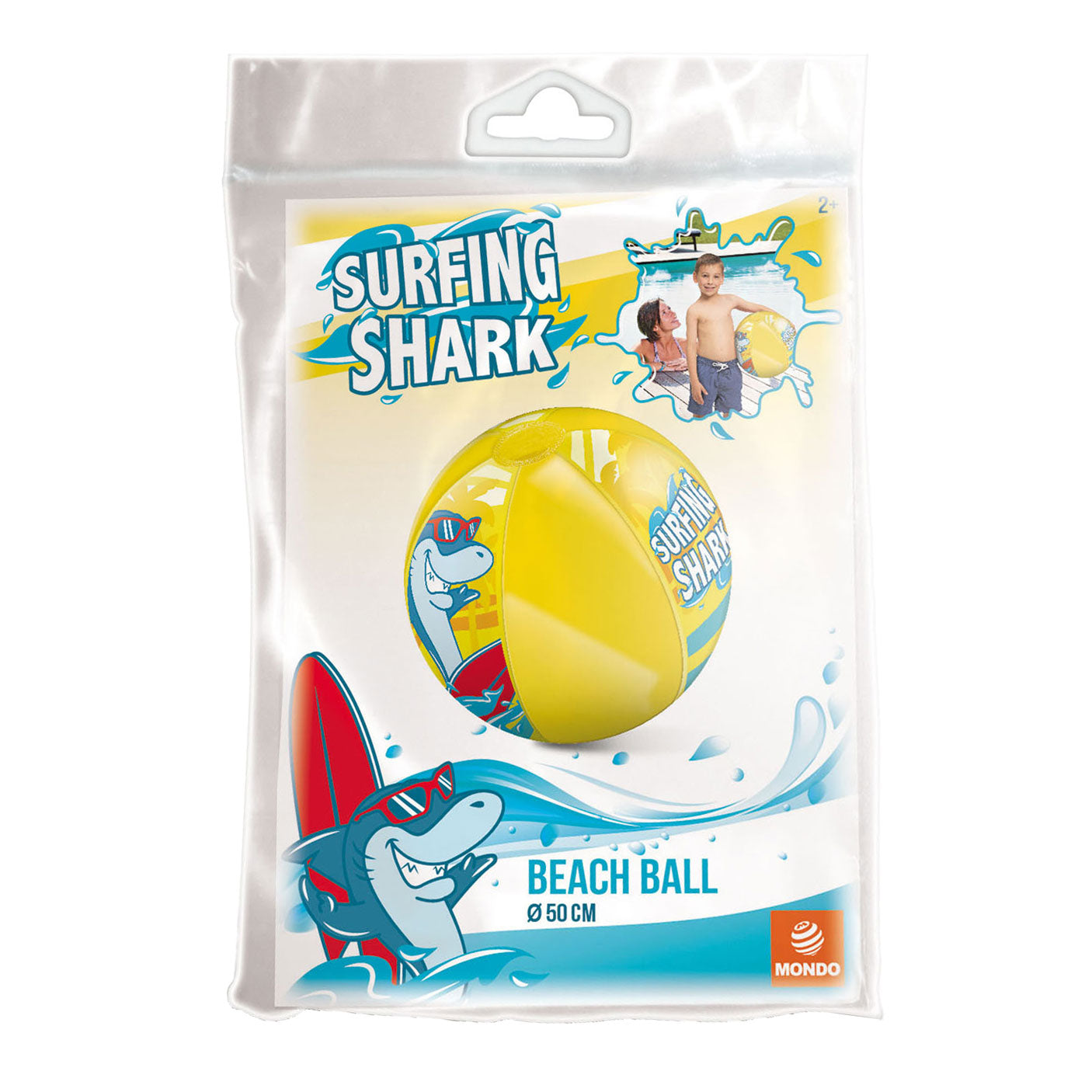 Mondo strandbal surfende haai, 50cm