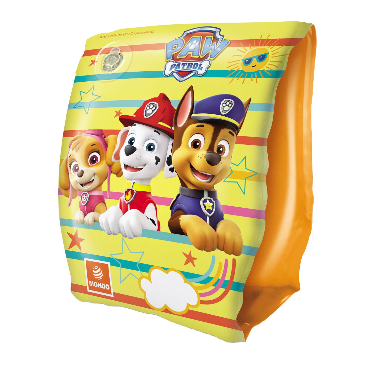 Mondo Paw Patrol zwemmouwtjes geel oranje