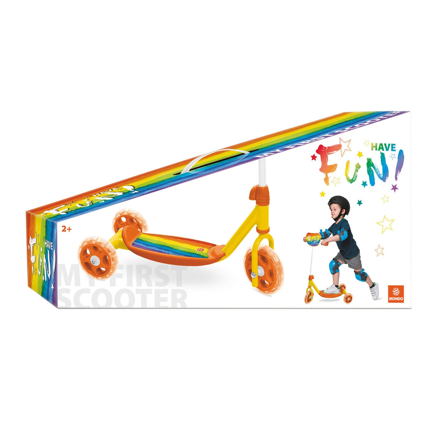 Mondo Mijn Eerste Scooter Step Regenboog