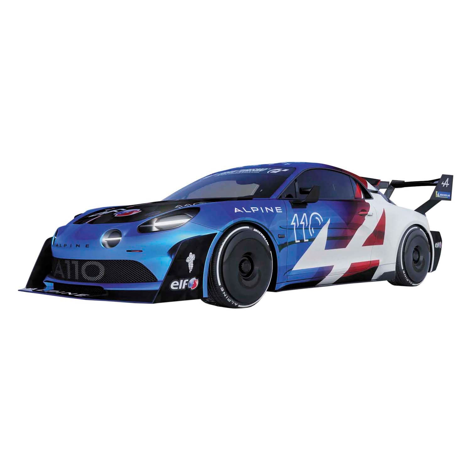 Mondo motoren rc bestuurbare auto - renault alpine gt4 drifting, schaal 1:10