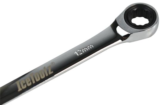 Icetoolz Plug- Ring - Jeu de clés à cliquet 8-15mm - Noir