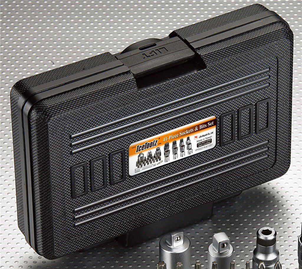 Jeu de douilles et embouts IceToolz Xpert 240E21K - 41 pièces