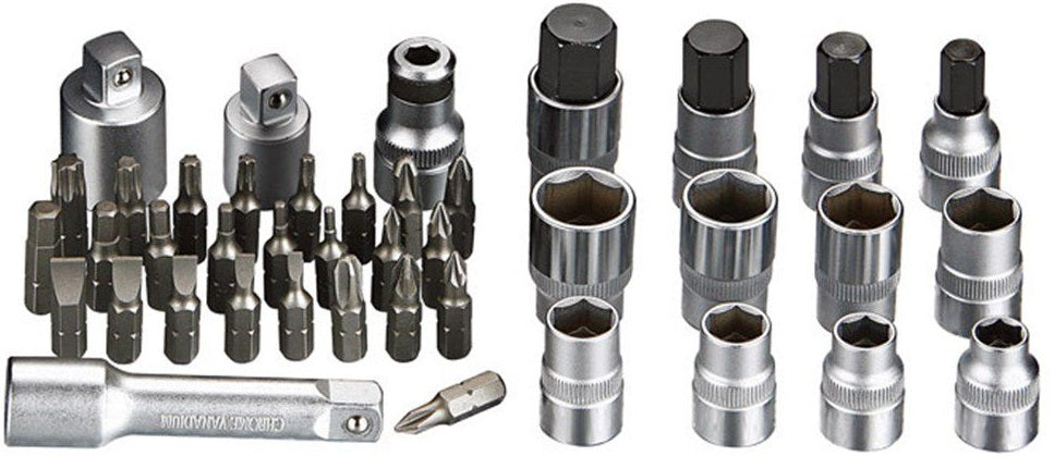 Jeu de douilles et embouts IceToolz Xpert 240E21K - 41 pièces