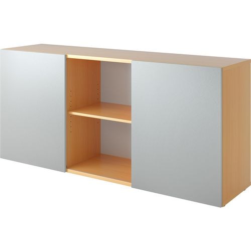Bach schuifdeurkast hammerer 2fh beuken, zilver