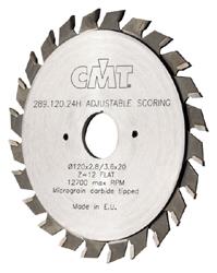 Cmt voorritszaag 2-delig hw 120x2.8-3.6x22 z=24