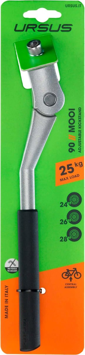 Ursus Standaard Mooi. zilver, verstelbaar 24-28 , max belasting 25kg (hangverpakking)