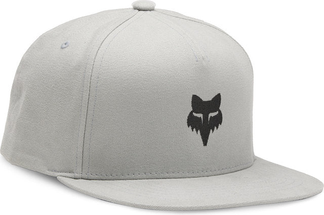 Fox head snapback cap