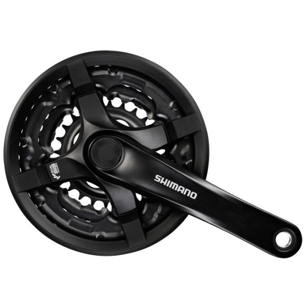 Shimano crankstel Tourney CG triple 28-38-48 175mm zw. -4mm